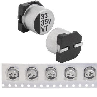 33 uF 35 V 105C 6.3*5.4 VT