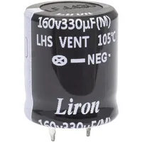 330 UF 160V 105*C 22*25 Liron — Liron