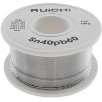 Sn40/Pb60 d0.3mm 100g flux — RUICHI
