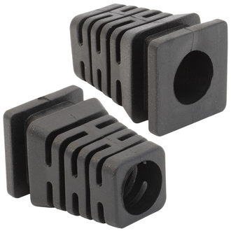 Втулки 6.5х12х12х10х19х2 black