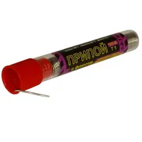 ПОС 60 с канифолью колба 8гр — CONNECTOR
