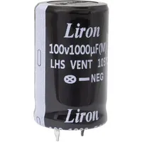 1000 UF 100V 105*C 22*35 Liron — Liron