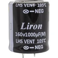 1000 UF 160V 105*C 25*45 Liron — Liron