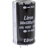 1000 UF 160V 105*C 30*35 Liron — Liron