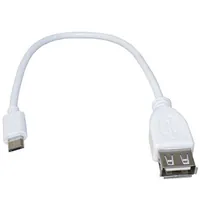 USB2.0 A(f)-micro USB B(m) W 0.2m — RUICHI