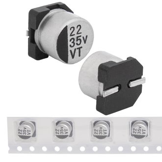 22 uF 35 V 105C 5*5.4 VT
