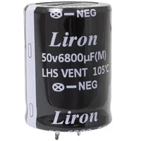 6800 UF 50V 105*C 30*40 Liron — Liron