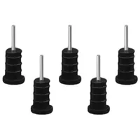 Rubber plug 3.5mm Jack 02 black — RUICHI