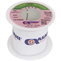 Sn99.3/CU0.7 d1.0mm 100g ASAHI — ASAHI