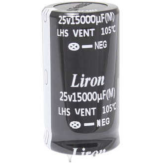 15000 UF 25V 105*C 25*45 Liron