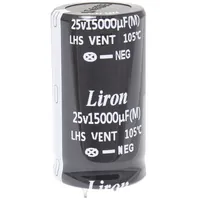 15000 UF 25V 105*C 25*45 Liron — Liron