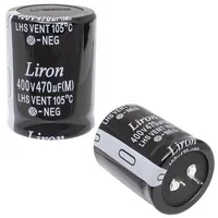 470 UF 400V 105*C 35*45 Liron — Liron