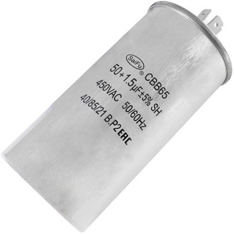 CBB65 50uF + 1.5uF 450V (SAIFU)