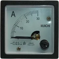 Амперметр 30А (48х48) — RUICHI