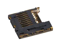 DS1139-05-08SS4BSR, Micro SD Card Push Push H=1.85mm SMT Type, CONNFLY (арт. 211019) — CONNFLY