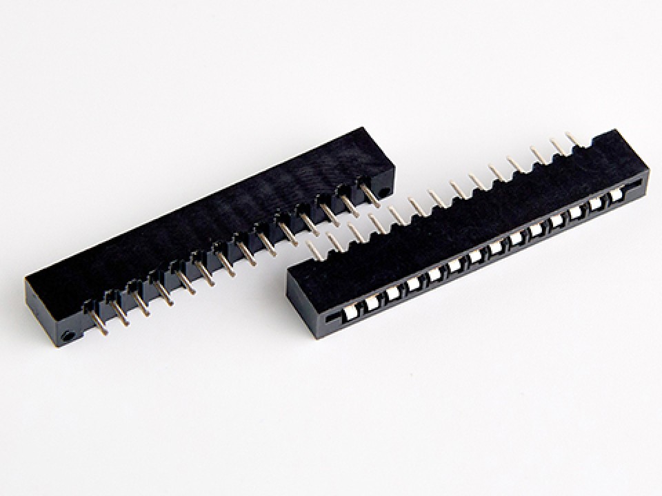 FB-14 (DS1020-14ST1D), гнездо под сверхпл кабель на плату, CONNFLY (арт. 276071)