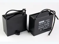 25мкф 450VAC 5% (58Х28Х50) CBB61-A гибкие выводы пусковой конденсатор FARATON CBB61-A256J450V0580280 (арт. 293163) — FARATON