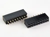 PBD-18 (DS1023-2x9S21) шаг 2.54мм dip мама разъем штыревой двухрядный CONNFLY (арт. 278882) — CONNFLY