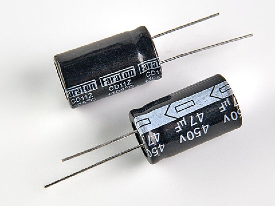 47мкф 450в 105° CD11Z (16х25) конденсатор FARATON (арт. 329497)