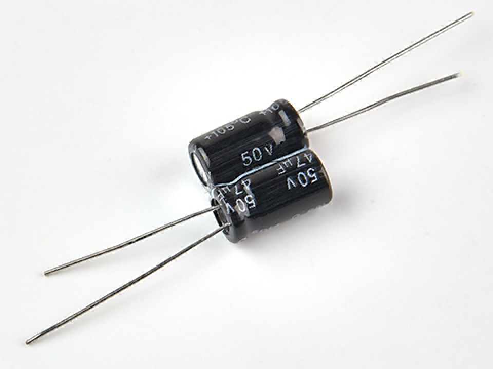 47мкф 50в 105° CD110 (6Х12) конденсатор YG (арт. 307307)