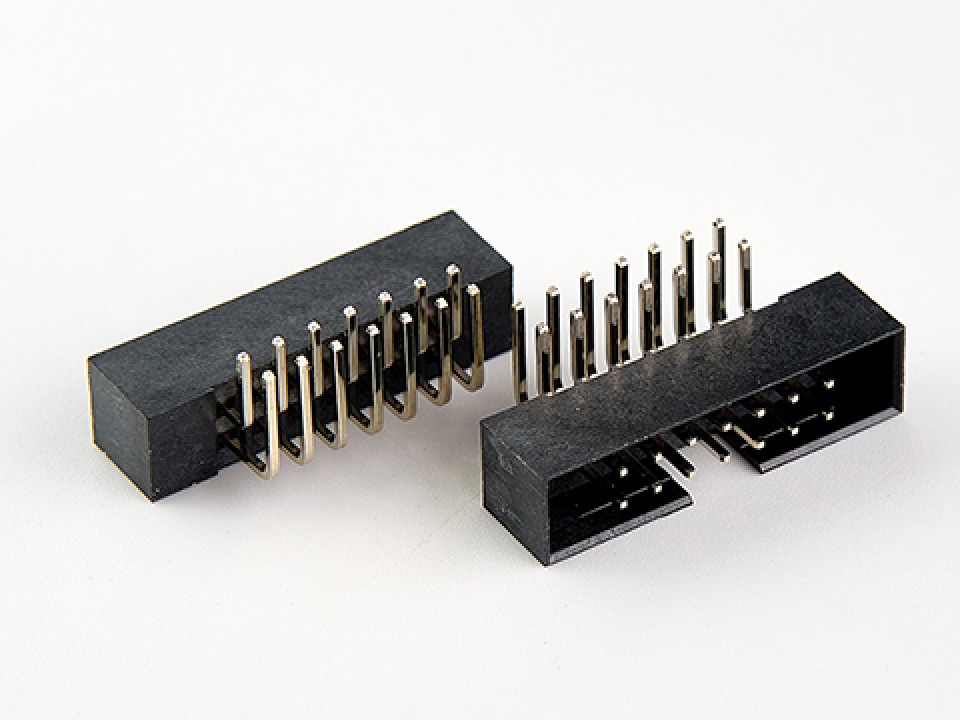 IDC2-14MR, (DS1014-14RF1B-B) IDC разъем, вилка на плату, CONNFLY (арт. 261926)