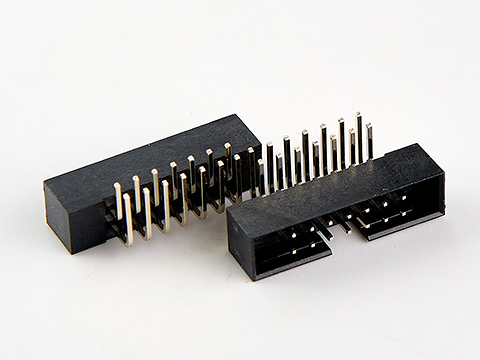 IDC2-14MR, (DS1014-14RF1B-B) IDC разъем, вилка на плату, CONNFLY (арт. 269583)
