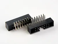 IDC2-14MR, (DS1014-14RF1B-B) IDC разъем, вилка на плату, CONNFLY (арт. 269583) — CONNFLY