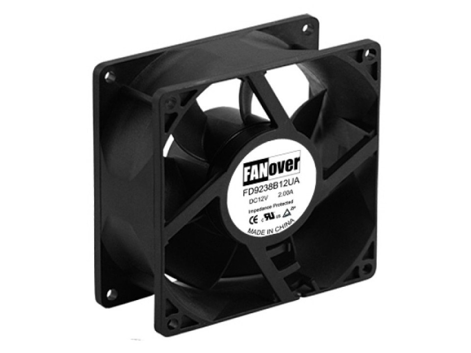 вентилятор 120х120х25мм 12В FD12025S12M2 DC (скольжения) FANOVER (арт. 210890)