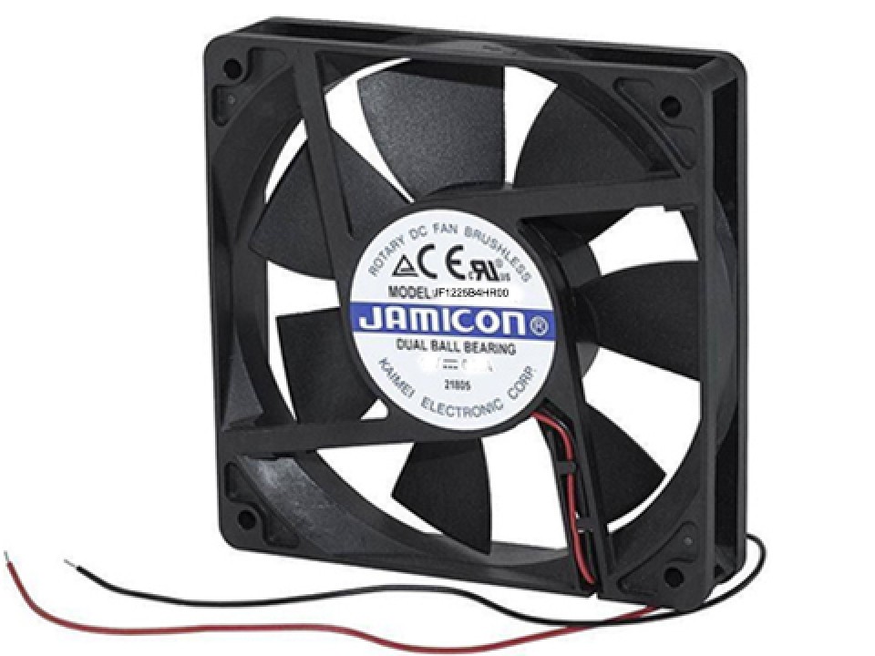 вентилятор 120х120х25мм 48В JF1225B4HR00 DC (качения) JAMICON (арт. 284420)