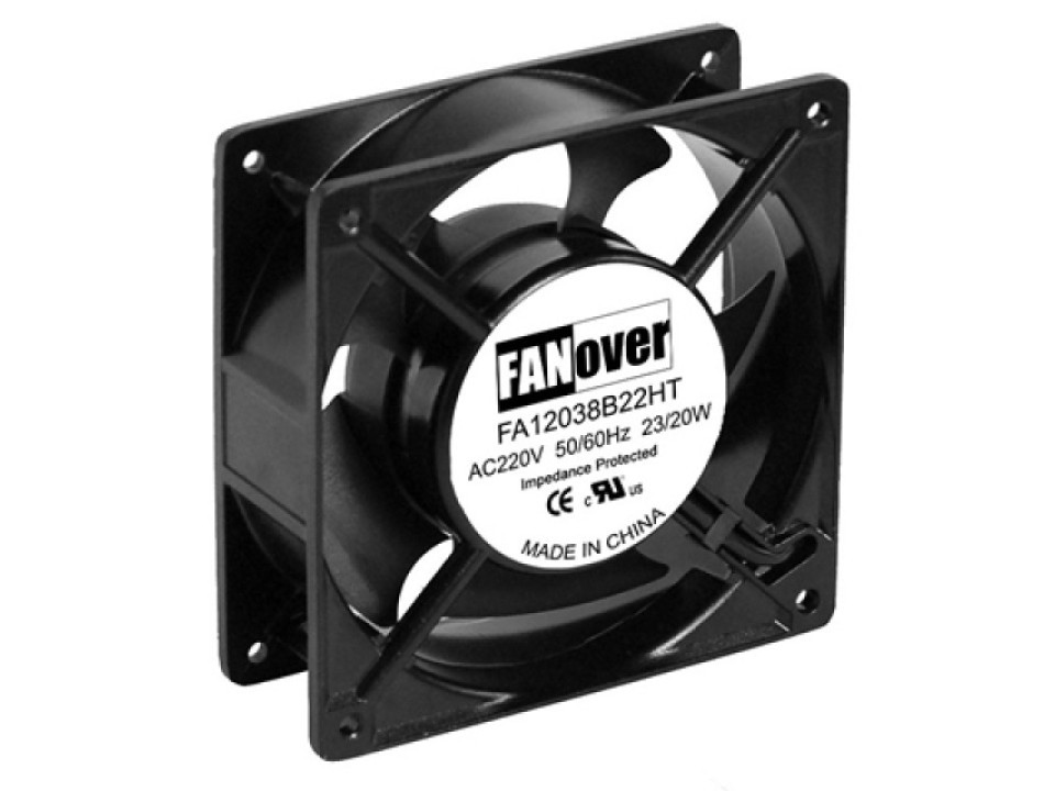вентилятор 120х120х38мм 220В FA12038B22HT AC (качения) FANOVER (арт. 025575)