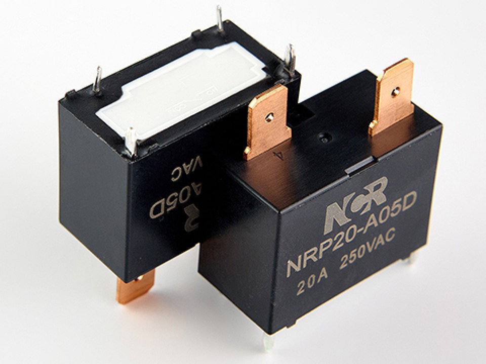 HF102F/T-005VDC (NRP20-1A-5VDC-P) 20A-конт.1A, 0.9W реле NCR (арт. 303837)