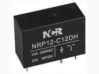 HF141FF/012-ZS (NRP12-1C-12VDC-0.54W (H)) 10А-конт.1С реле NCR (арт. 240737) — NCR RELAY