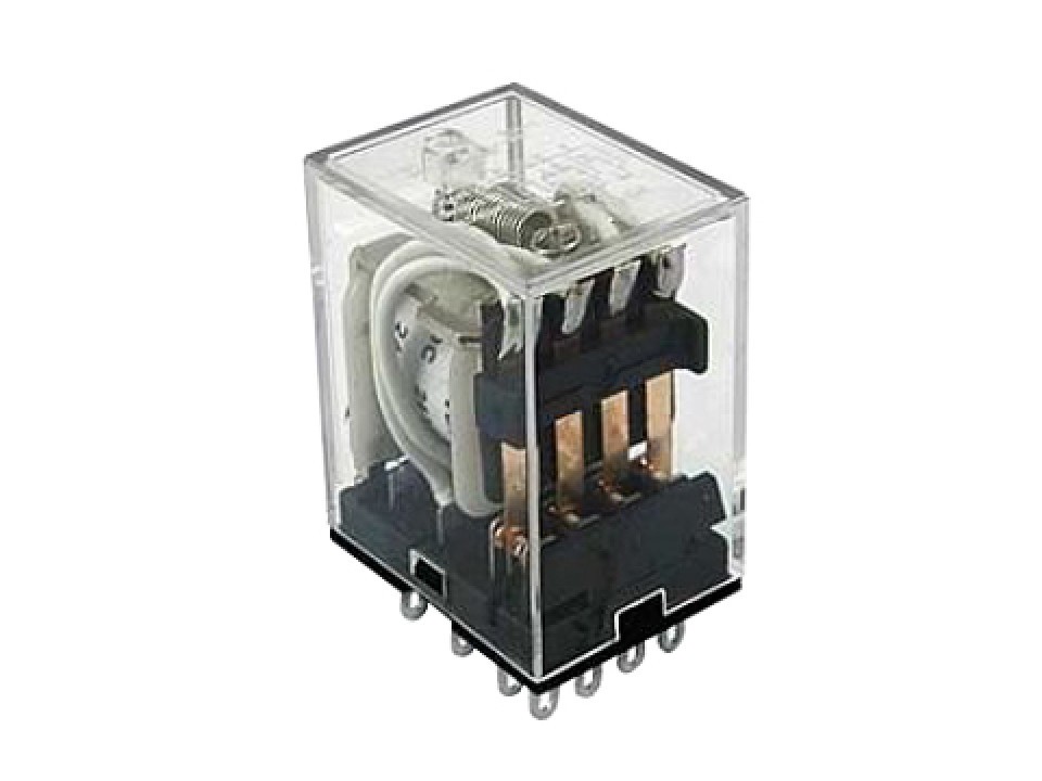 HF18FF/A110-4Z1 (HJQ-22F-4Z-110VAC) 5A-конт.4С plug-in реле Tianbo (арт. 027256)