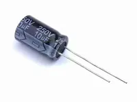 10мкф 250в 105° KL (10Х13) конденсатор BURNON KL100M2EBKJ1013VBK (арт. 182547) — BURNON