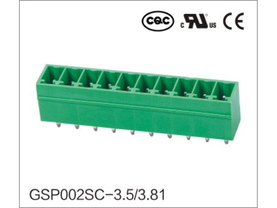 15EDGVC-3.81-08P - 14 (GSP002SC-3.81-08P) клеммник GOSUN (арт. 025070)
