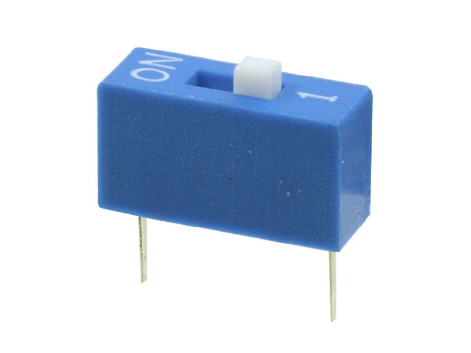 SWD1-1 (DS-01) (L-KLS7-DST-01-B-00) DIP 1 поз. шаг 2.54мм переключатель KLS (арт. 211218)