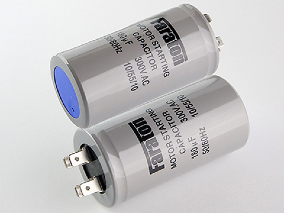 180мкф 300VAC 5% (42Х82) CD60-J клеммы пусковой конденсатор FARATON CD60-J186J300V042082 (арт. 293231)