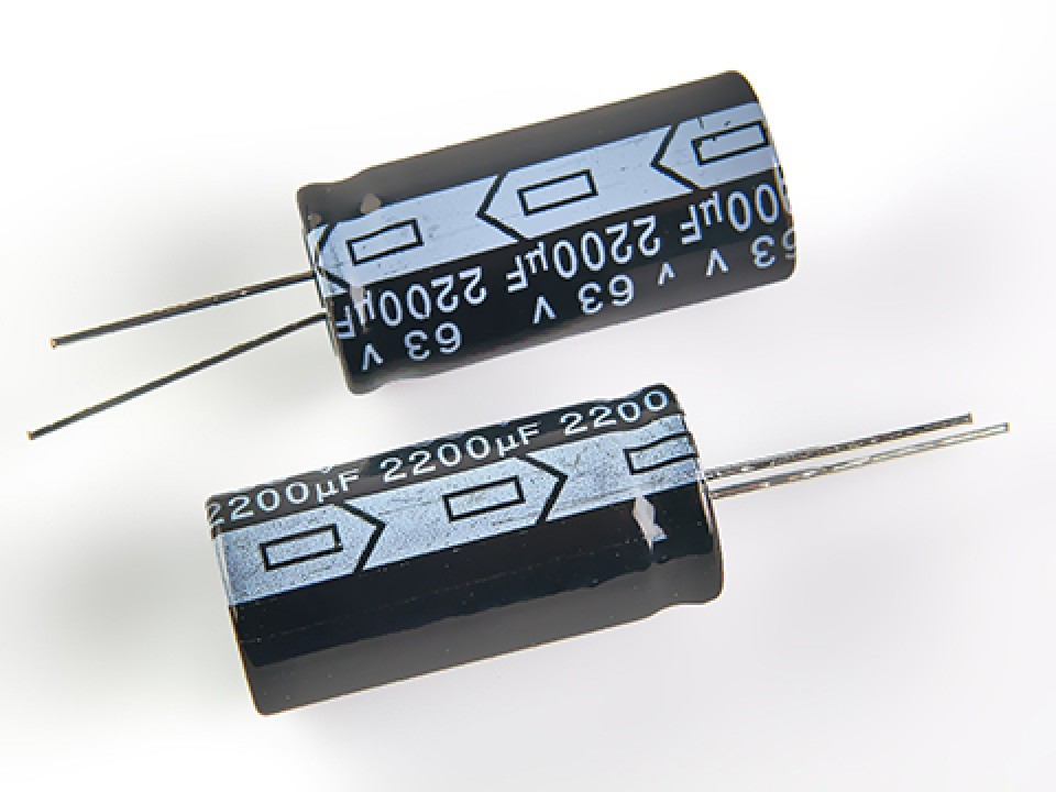 2200мкф 63в 105° CD110 (18Х35) конденсатор FARATON (арт. 329521)