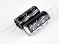 2200мкф 63в 105° KM (18Х35) конденсатор JWCO KM222M1JBKJ1835VBK (арт. 284449) — JWCO