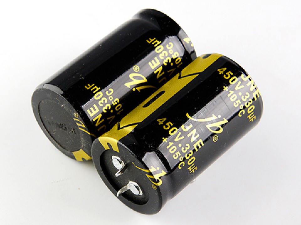 330мкф 450в 105° JNE (30Х50) конденсатор JB Capacitors JNE2W331M10003000500 (арт. 318441)