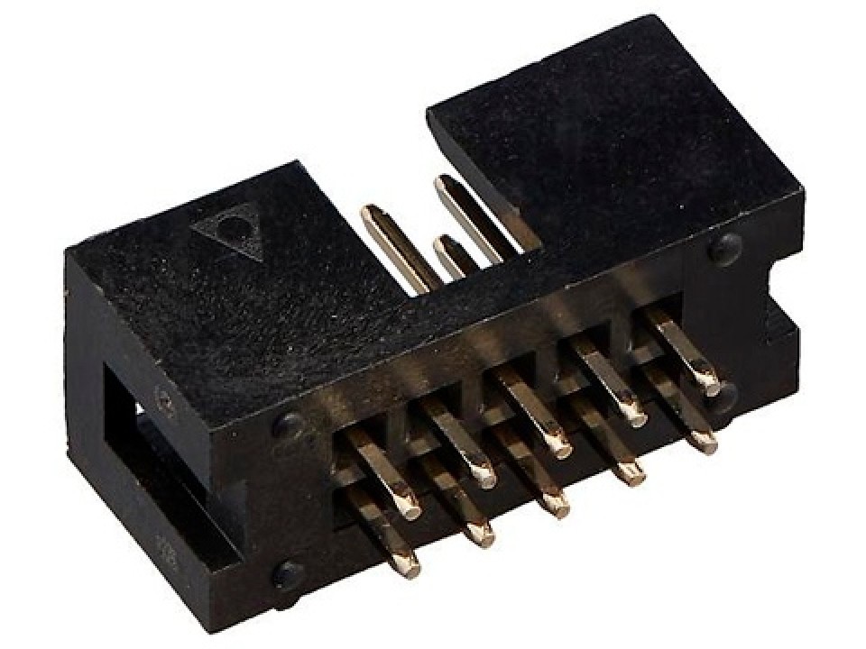 BH-10 (DS1013-10SSiB1-B-0), разъем вилка на плату, CONNFLY (арт. 122536)