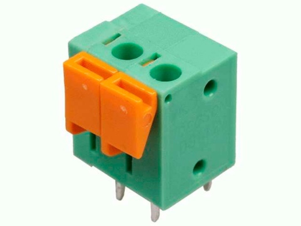 DG142V-5.08-02P - 14 (ZBM642V-5.08-2P-G01 +) клеммник ZB (арт. 271485)