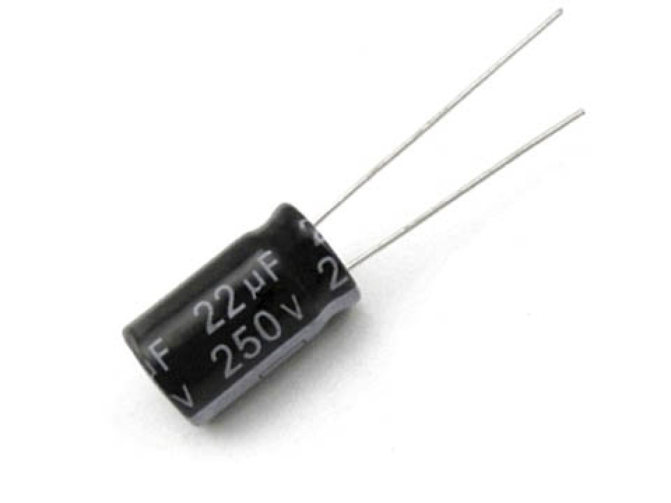 22мкф 250в 105° KL (10Х17) конденсатор BURNON KL220M2EBKJ1017VBK (арт. 137213)