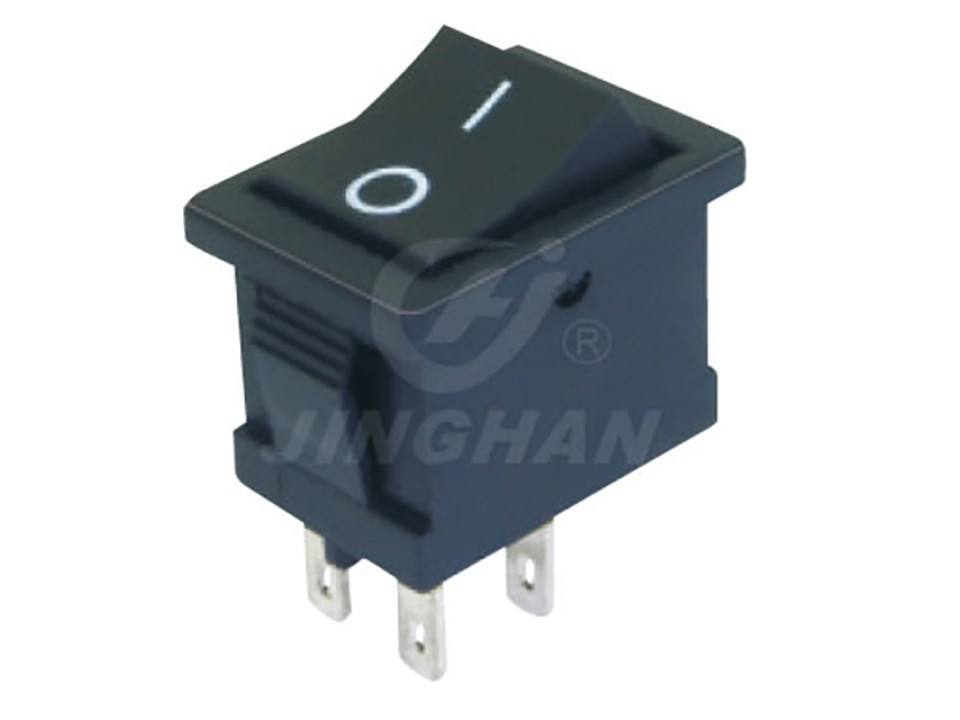 KCD2-202 (4pin) 6A,250V ON-OFF черный переключатель JH (арт. 210859)