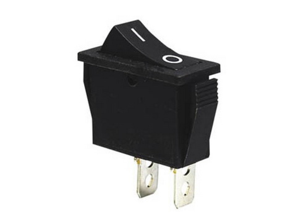 KCD3-101 (2pin) 15A,250V ON-OFF черный переключатель Daier (арт. 023501)