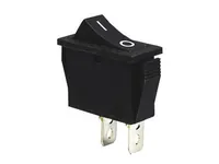 KCD3-101 (2pin) 15A,250V ON-OFF черный переключатель Daier (арт. 023501) — Daier