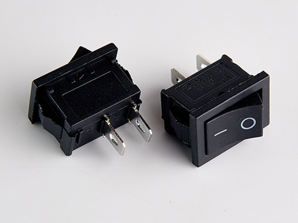 KCD1-1-101 2pin, ON-OFF черный переключатель Daier (арт. 309497)