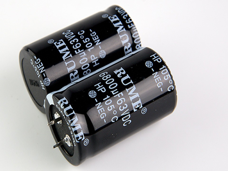 6800мкф 63в 105° CD294 (30Х50) конденсатор RUME HCD294680063M3050V (арт. 310608)