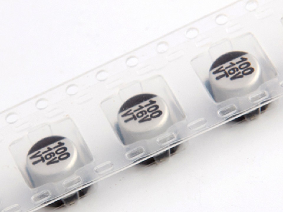 100мкф 16в VT 105° (6,3Х5,4) SMD конденсатор JWCO VT101M1CJBKJ0605VBK (арт. 303838)