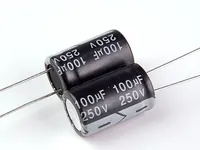 100мкф 250в 105° KM (16Х25) конденсатор JWCO KM101M2EBKJ1625VBK (арт. 284459) — JWCO